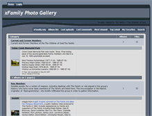 Tablet Screenshot of gallery.xfamily.org
